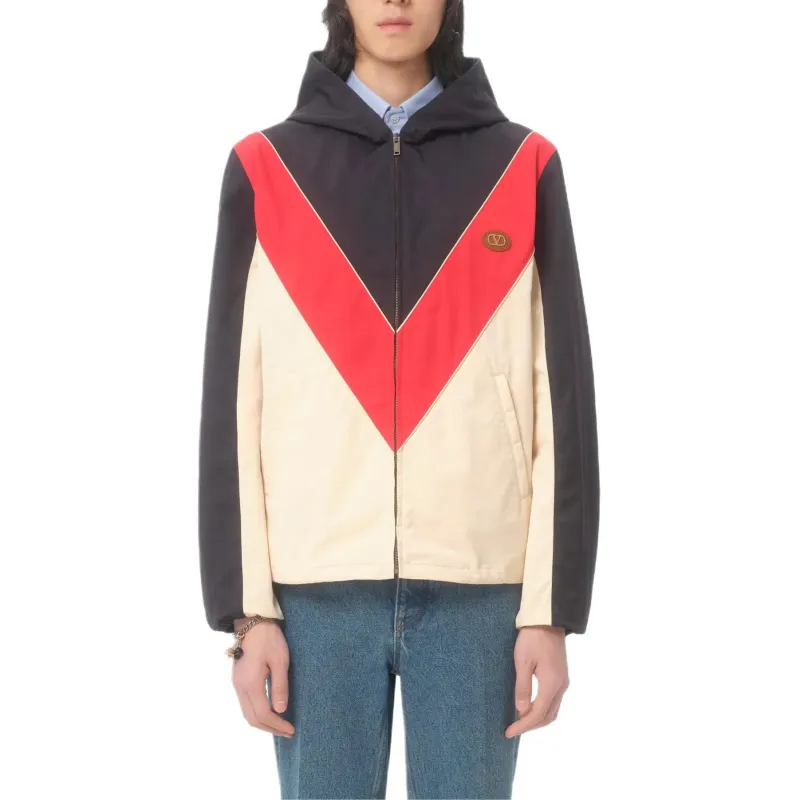 Valentino VLogo Signature Windbreaker-1