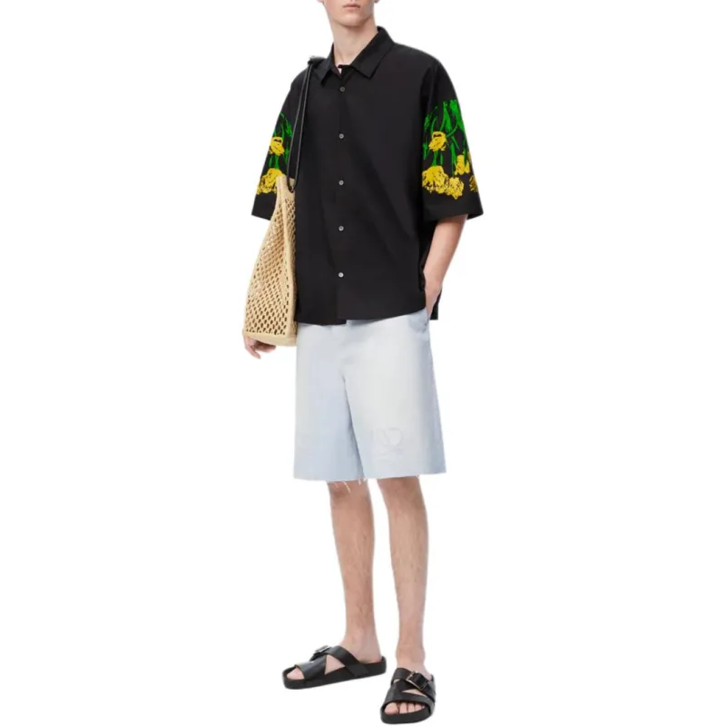 LOEWE Shirts Men Black-3