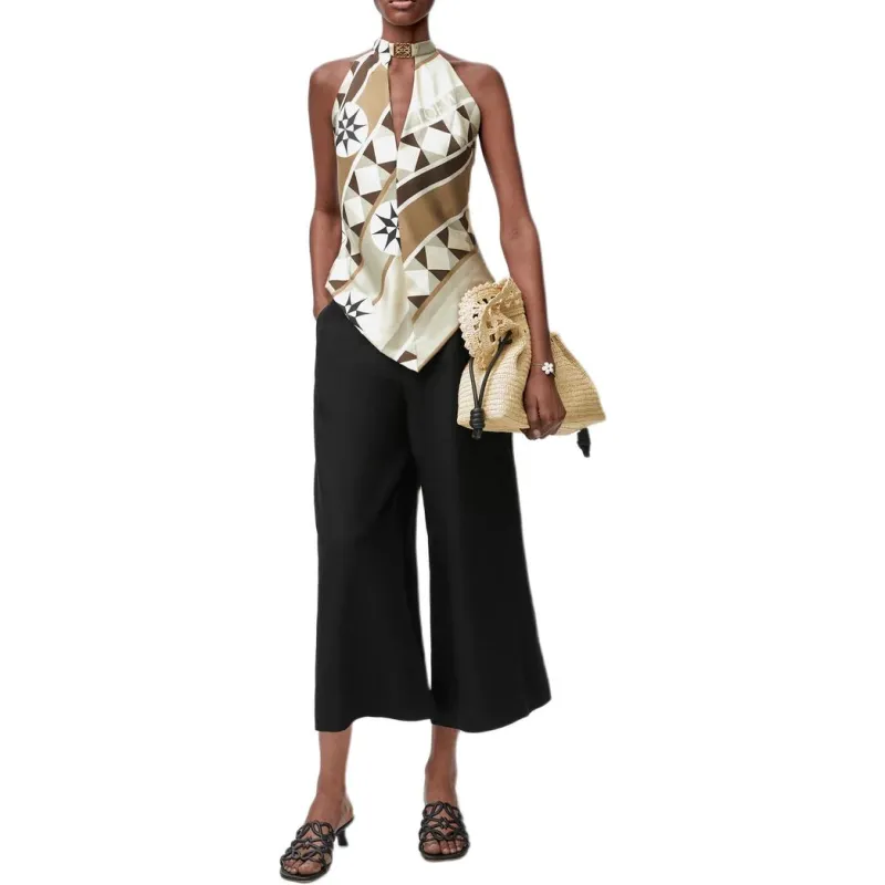 LOEWE X Paula Ibiza's Cropped Trousers-1