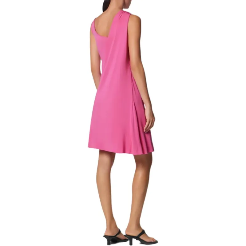 VERSACE Safety Pin Draped Flared Mini Dress-2