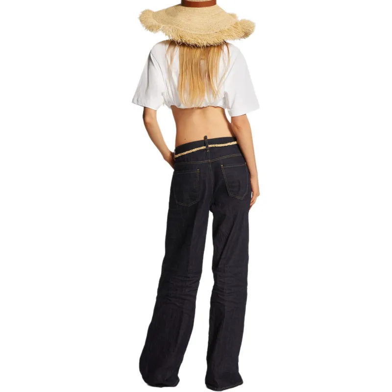 DSQUARED 2 Logo tag Jeans-3