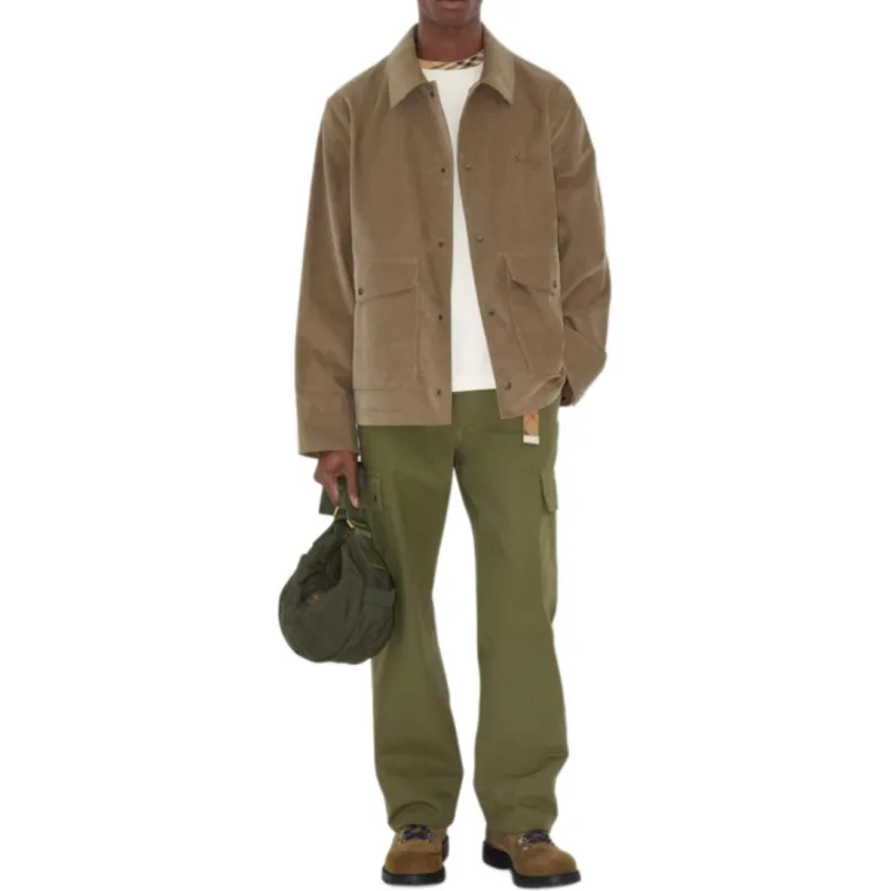 Burberry SS25 Jackets & Coats Men's Khaki-1