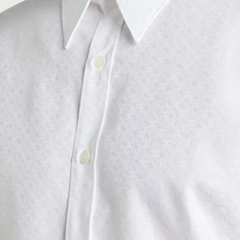 FERRAGAMO SS22 Shirt Men's White-4