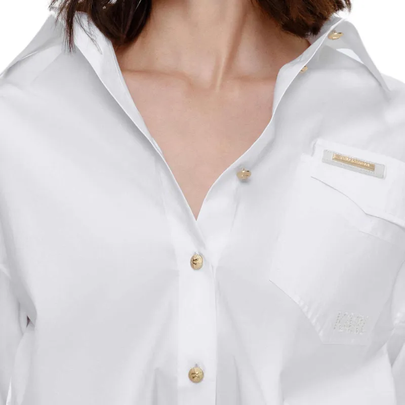 KARL LAGERFELD SS25 Shirt Women's White-4