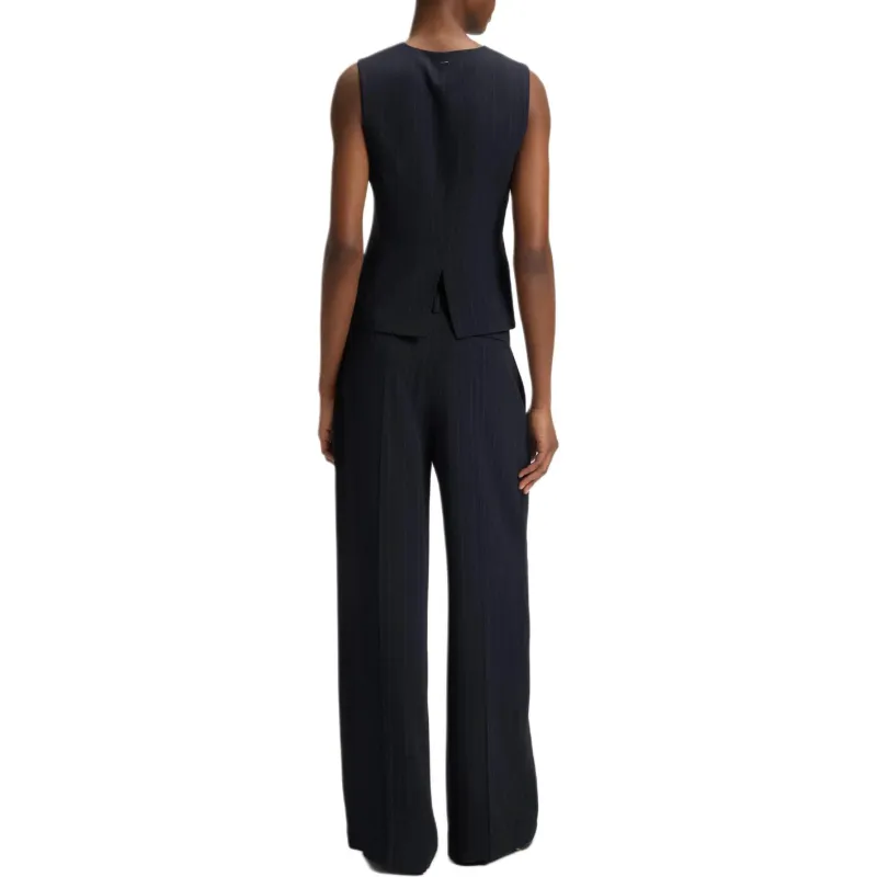 HUGO BOSS Casual Pants Women's Marine Blue-3