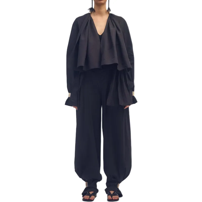 ISSEY MIYAKE Shirt Women's Black-1