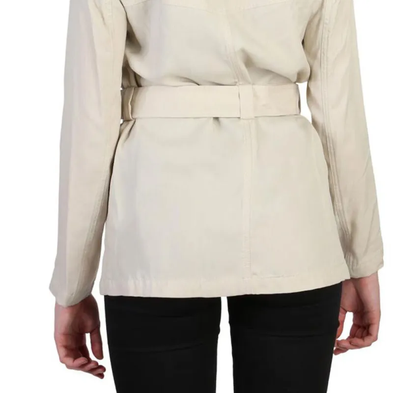ARMANI JEANS FW22 Business Suit Coat Women's Beige-3