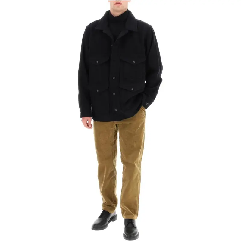 Filson Flap pockets Wool Shirt Jacket-1