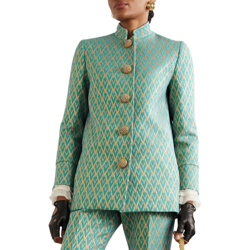 Valentino Jackets & Coats Women's Green-2