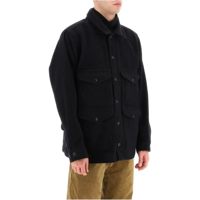 Filson Flap pockets Wool Shirt Jacket-3