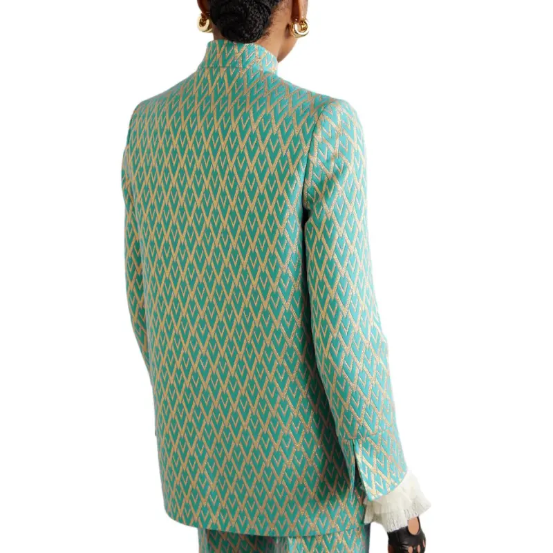 Valentino Jackets & Coats Women's Green-3