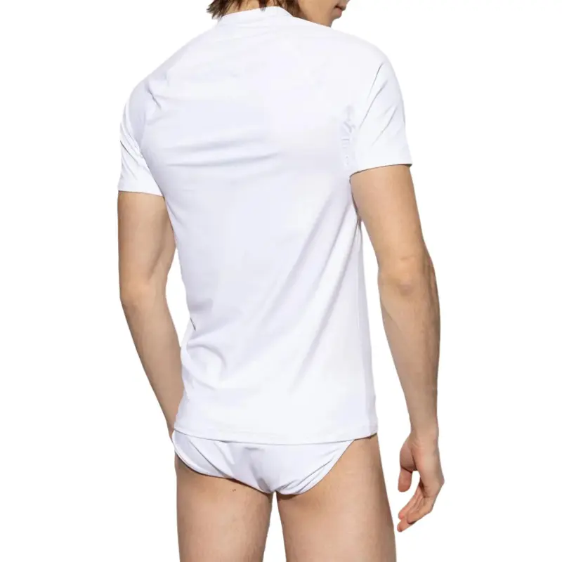 BALMAIN Logo Patch Swim T Shirt-2