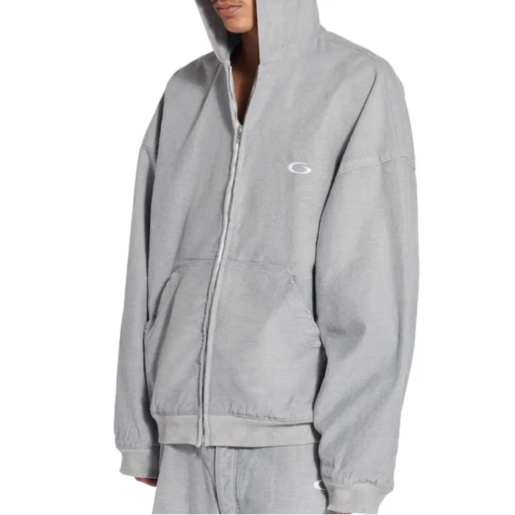 Balenciaga FW25 Sweatshirt Loose Fit Men's Gray-4