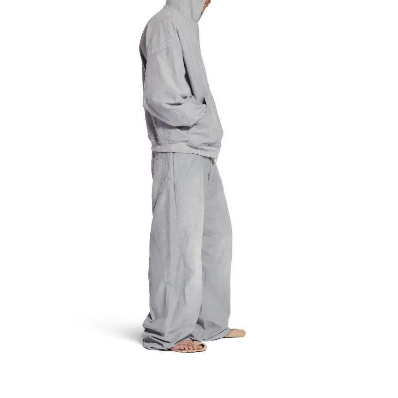 Balenciaga FW25 Sweatshirt Loose Fit Men's Gray-5