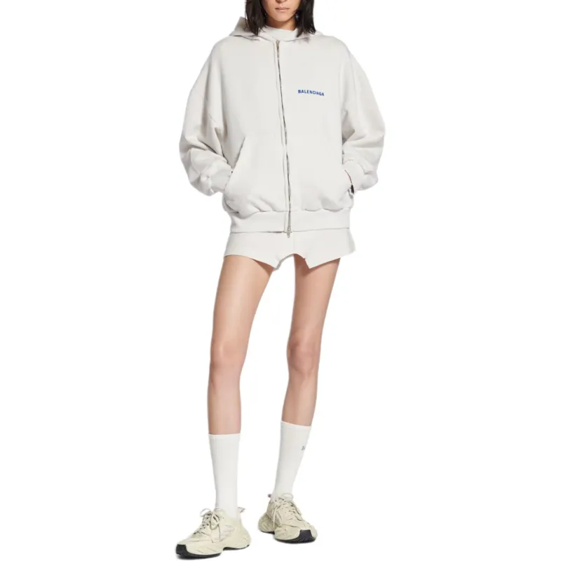 Balenciaga Sweatshirt Regular Fit Unisex Blue-2