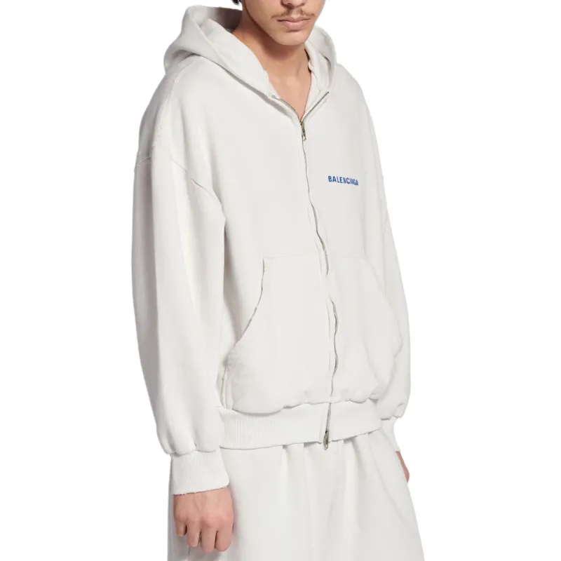 Balenciaga Sweatshirt Regular Fit Unisex Blue-3