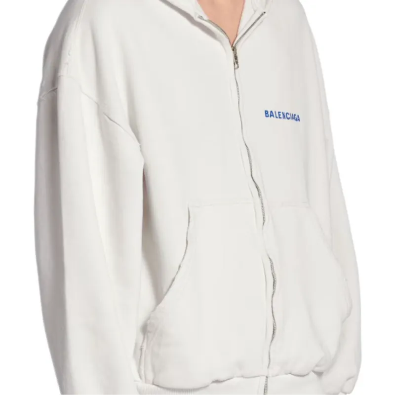 Balenciaga Sweatshirt Regular Fit Unisex Blue-7