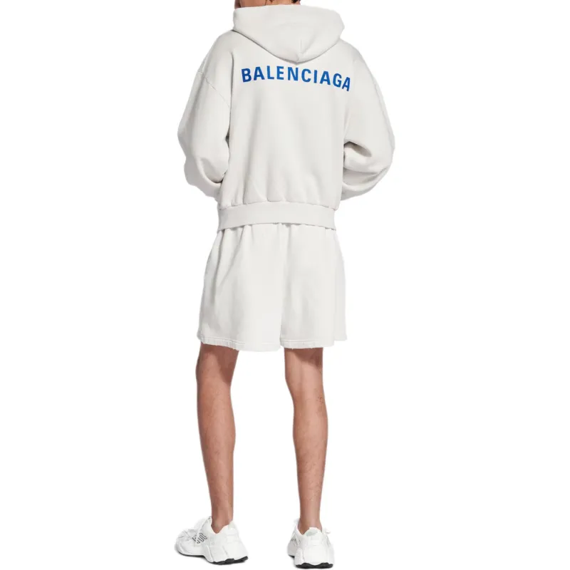 Balenciaga Sweatshirt Regular Fit Unisex Blue-4