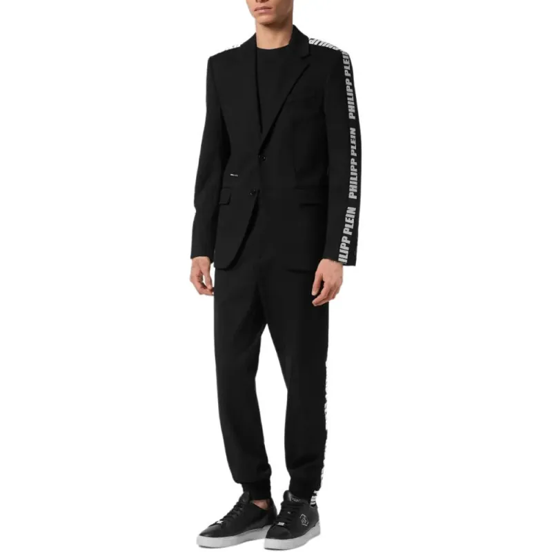 PHILIPP PLEIN Logo tape Blazer-1