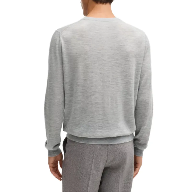 HUGO BOSS Cashmere Sweater Men's Gray-3