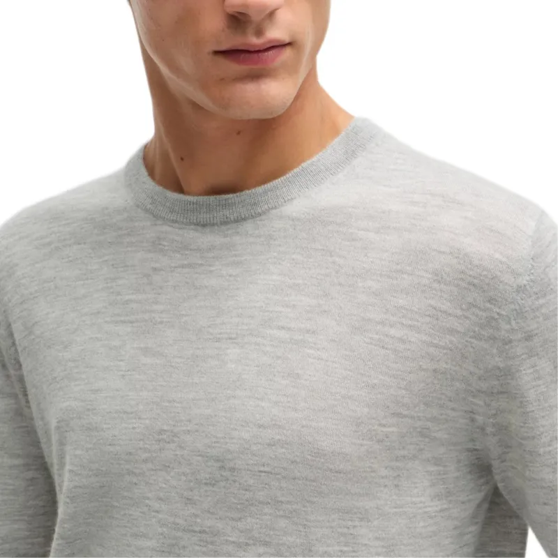 HUGO BOSS Cashmere Sweater Men's Gray-4