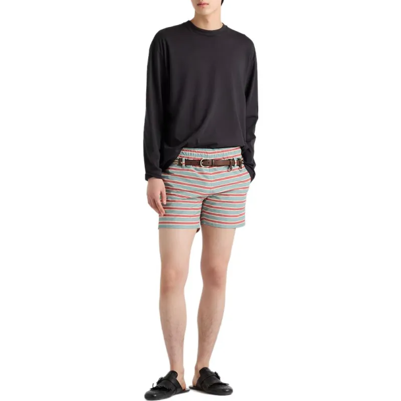 PRADA SS25 Swimming Shorts Men's Star Realm Blue-1
