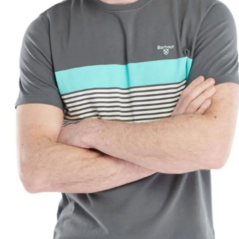BARBOUR T Shirts Men Gray-4