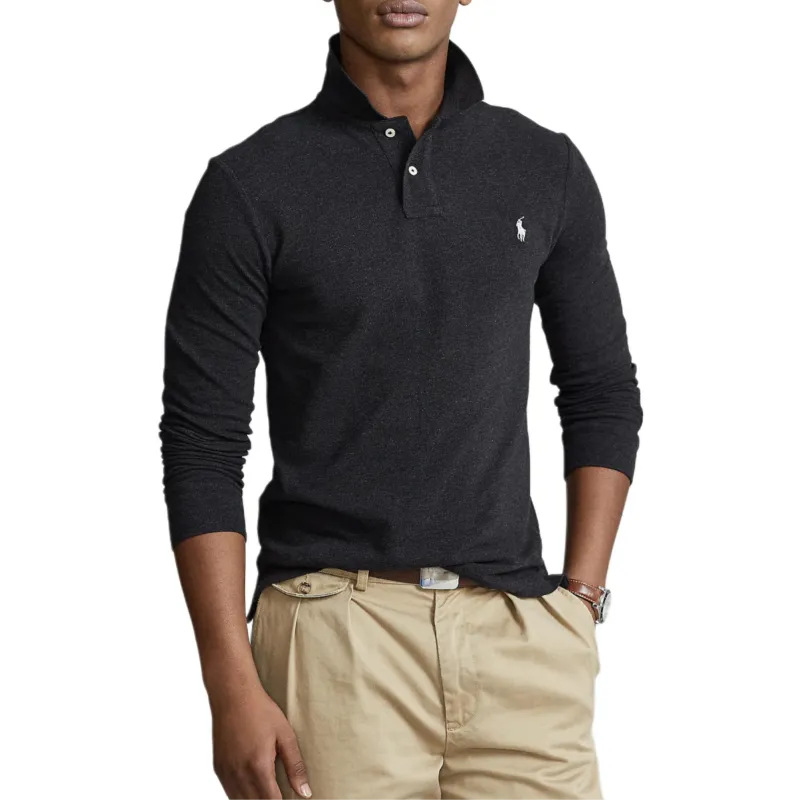 Polo Ralph Lauren Polo Shirt Men's Dark Gray-1