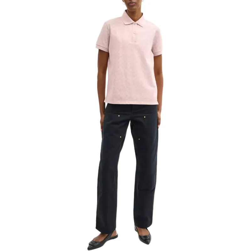 COACH SS25 Polo Shirt Women's Pink-1
