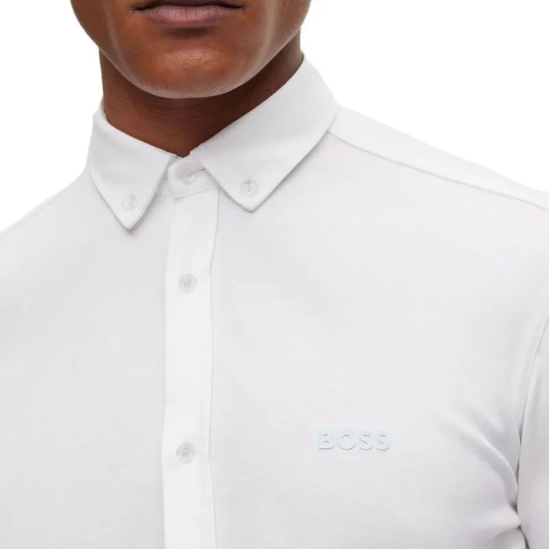 HUGO BOSS Shirts Men White-5