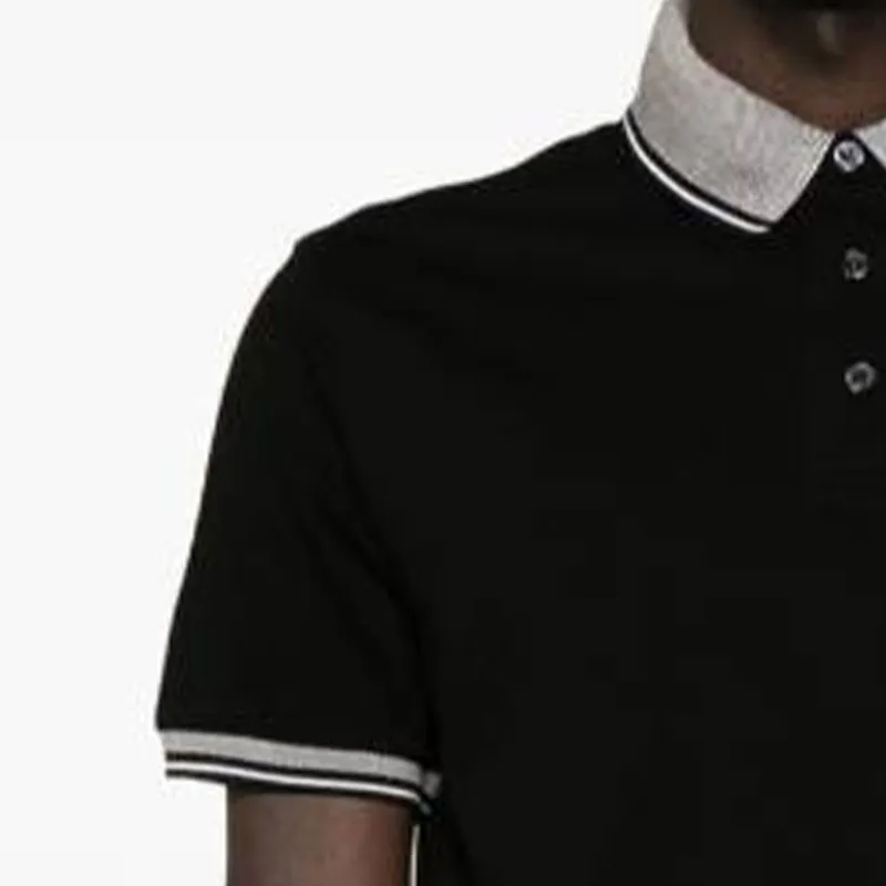 EMPORIO ARMANI Polo Shirt Men's Black-4