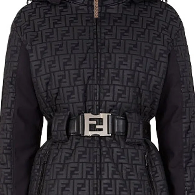 FENDI Reversible FF embossed Ski Jacket-5