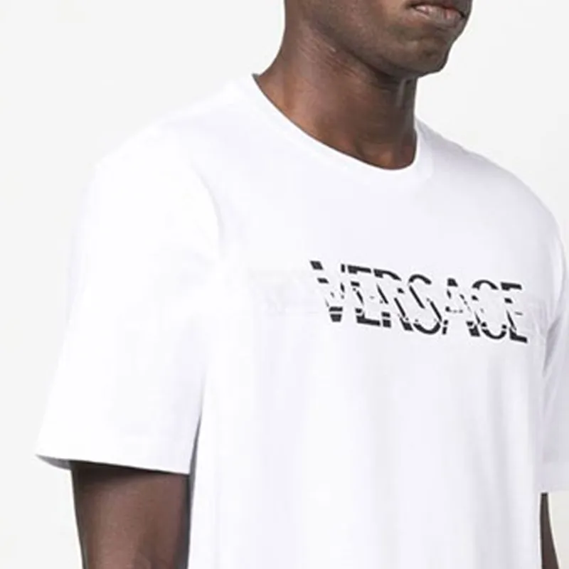 VERSACE Print T Shirt-5