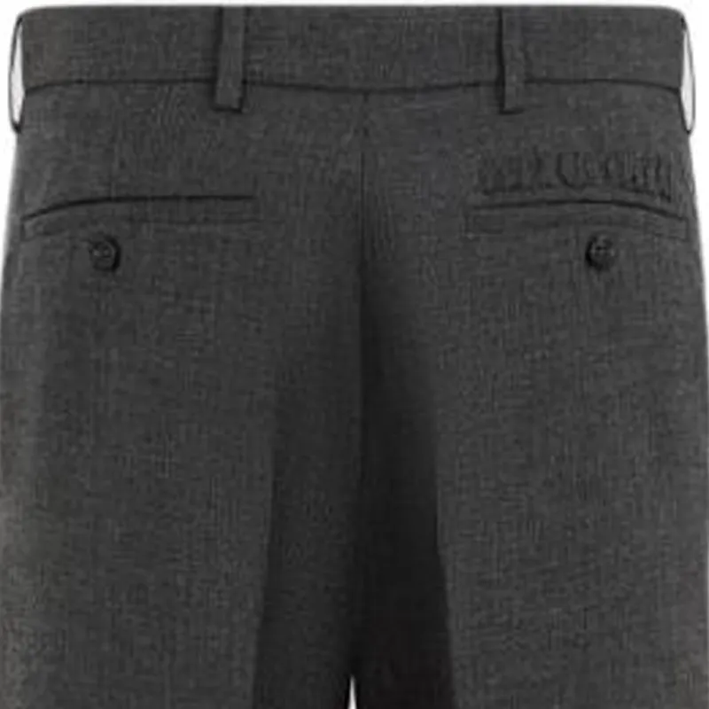 MIU MIU Pleated Tailored Trousers-3
