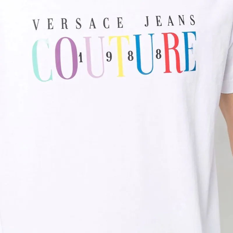 VERSACE JEANS COUTURE SS22 T Shirt Men's White-4