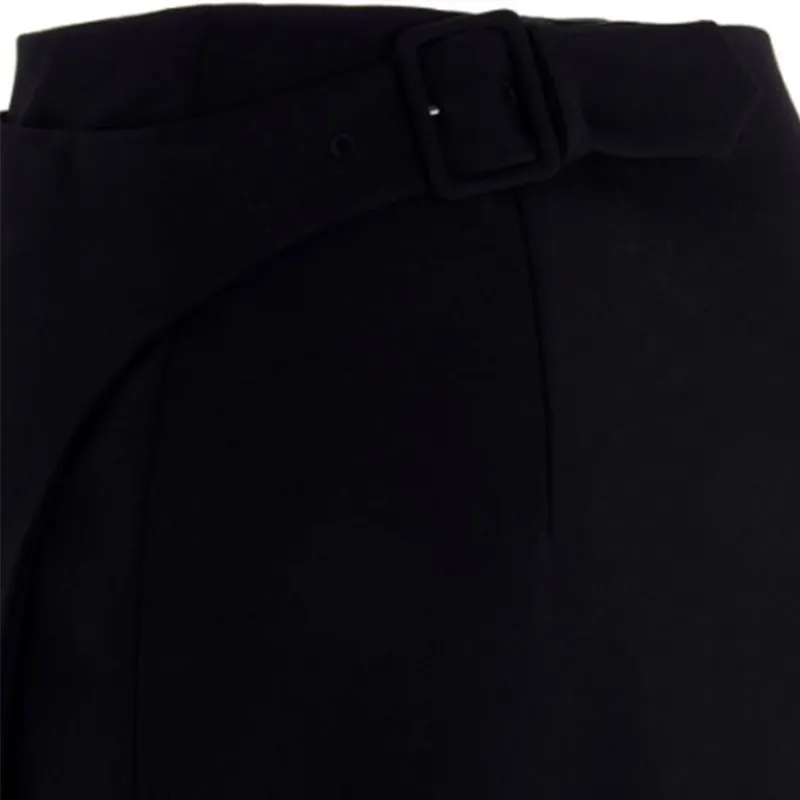 Balenciaga Wrapped Pencil Skirt-4