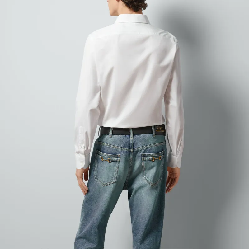 GUCCI Shirts Men White-1