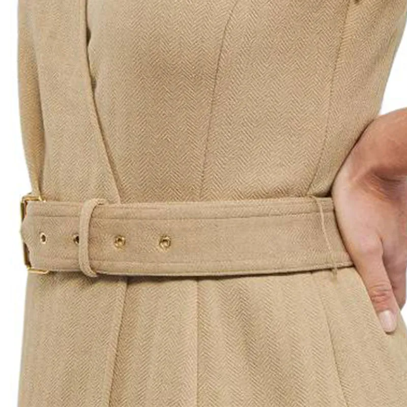 Polo Ralph Lauren Sleeveless Dress Women's Light Beige-5