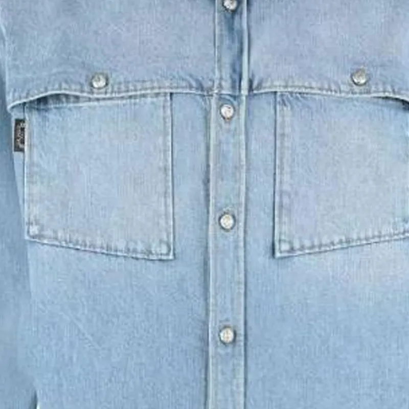 BALMAIN Faded Denim Shirt jacket-6