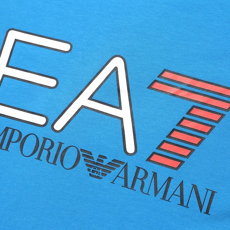 EMPORIO ARMANI EA7 T Shirt Men's Blue-4