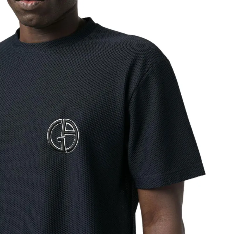 GIORGIO ARMANI SS23 T Shirt Men's Midnight Blue-4