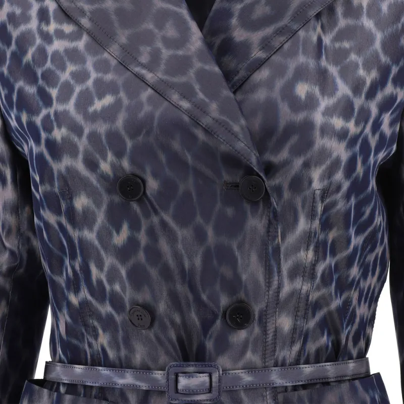 DIOR Leopard Printed Double Breasted Jacket-6