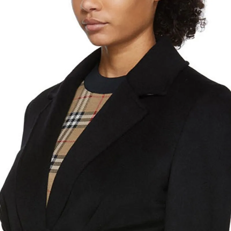 Burberry Trench Coat Women's Black-4