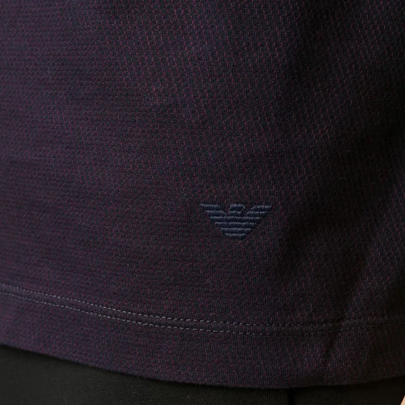 EMPORIO ARMANI Polo Shirt Men's Purple-4