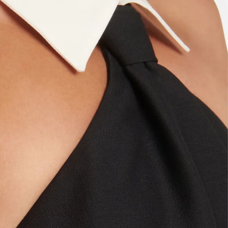 Valentino Open Back Sleeveless Midi Dress-4