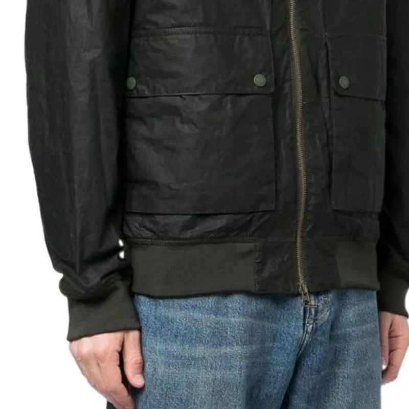 BARBOUR Colvile Waxed Jacket-5