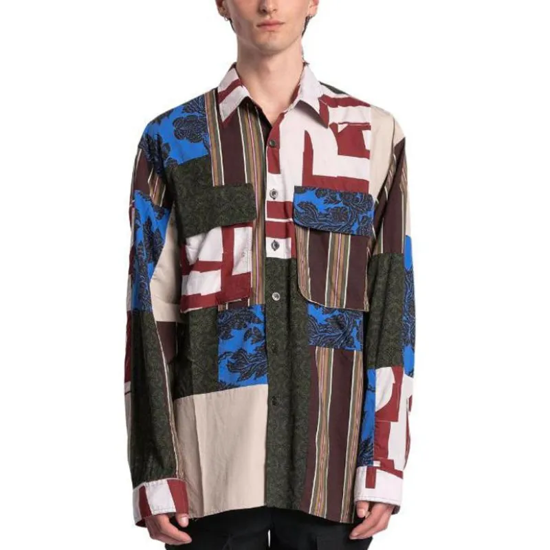 DRIES VAN NOTEN Shirt Men's Multicolor-2
