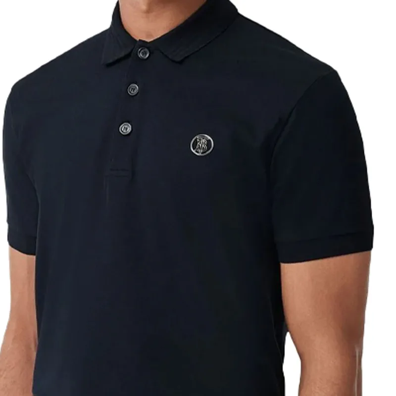 Burberry SS22 Polo Shirt Men's Navy Blue-5