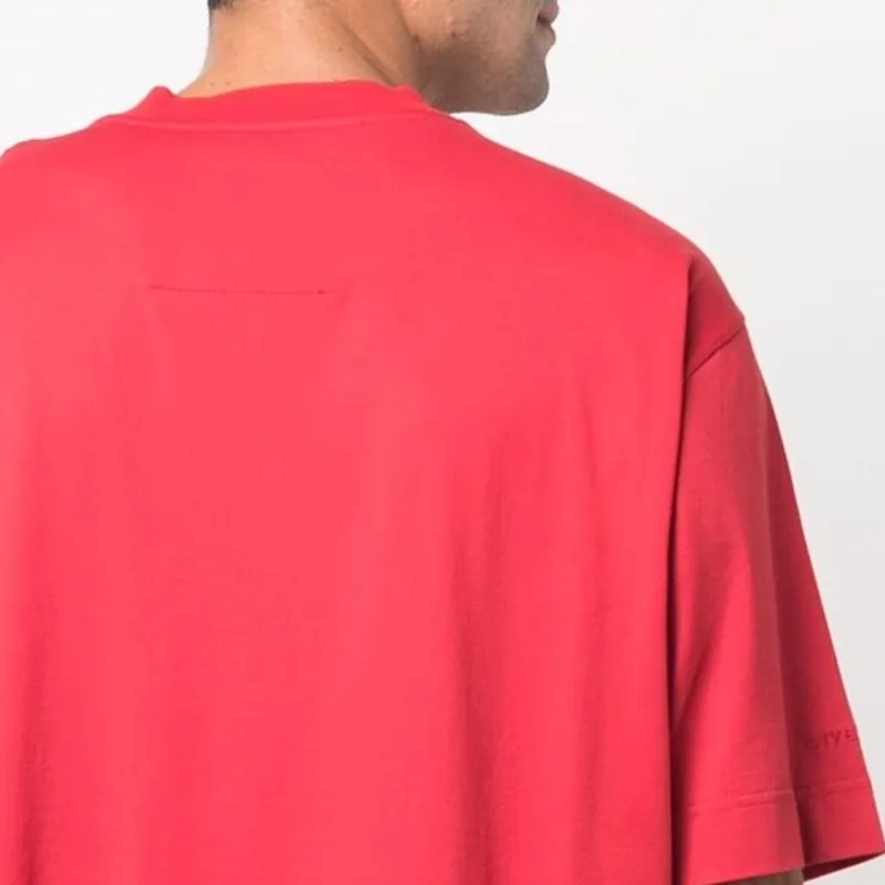 Givenchy Basic Jersey Oversized Short Sleeve T Shirt-5