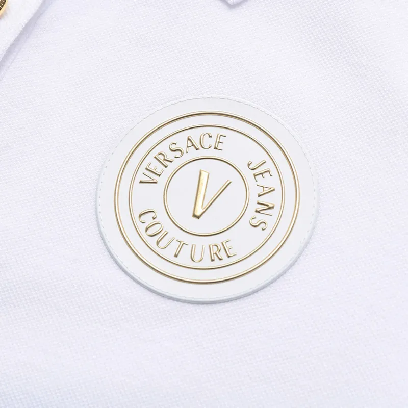 VERSACE JEANS COUTURE SS23 Polo Shirt Women's White-3